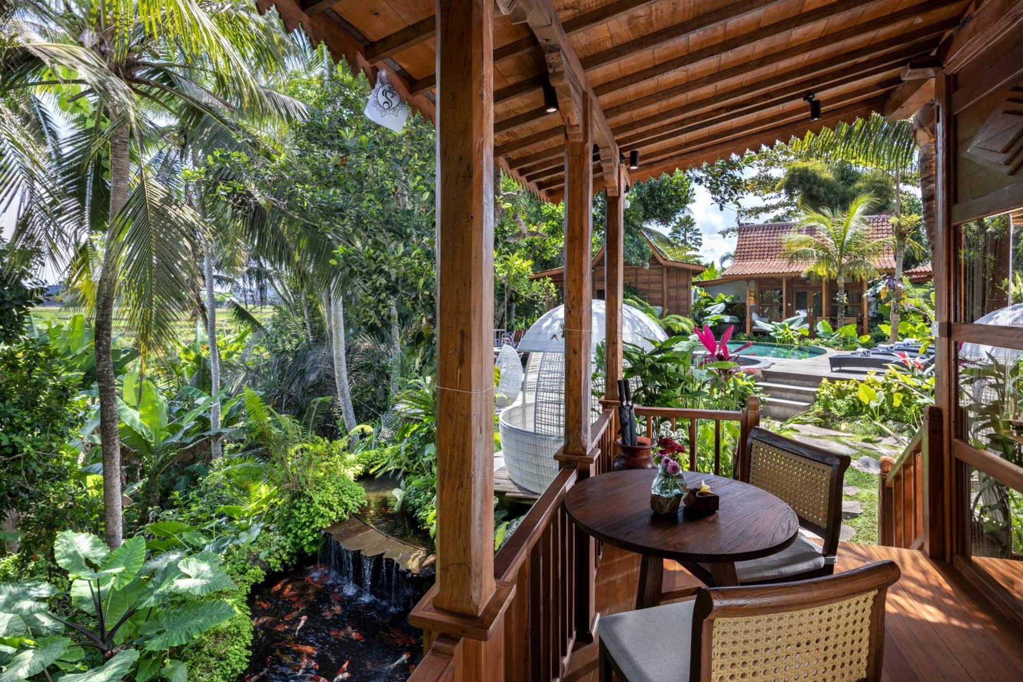 Berlima Wooden Lodge By Pramana Villas Ubud Exterior foto